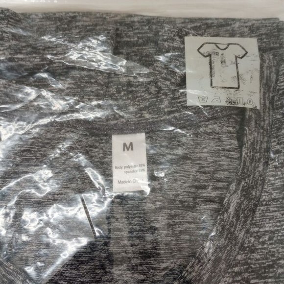 Women's Athletic Running Shirt Short Sleeve Dry Quick Yoga T-Shirt MED - Picture 6 of 10